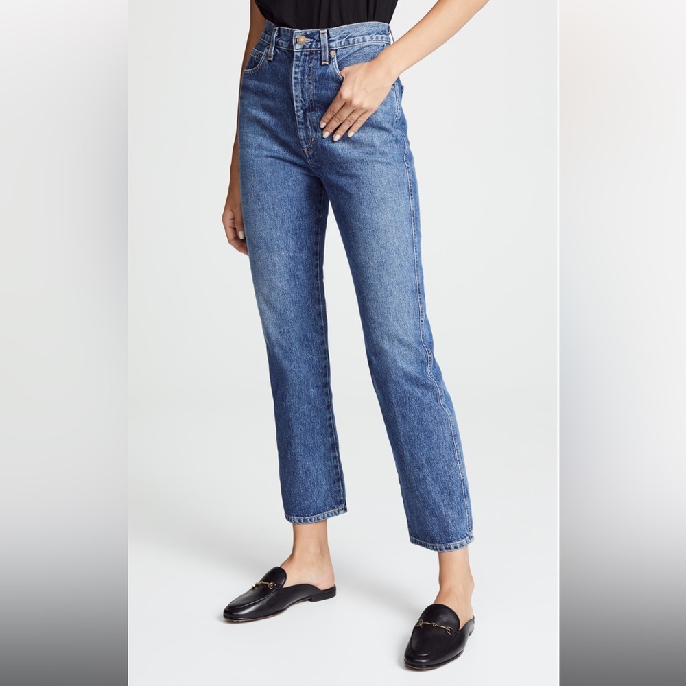 AGOLDE Pinch Waist High Rise Kick Jeans